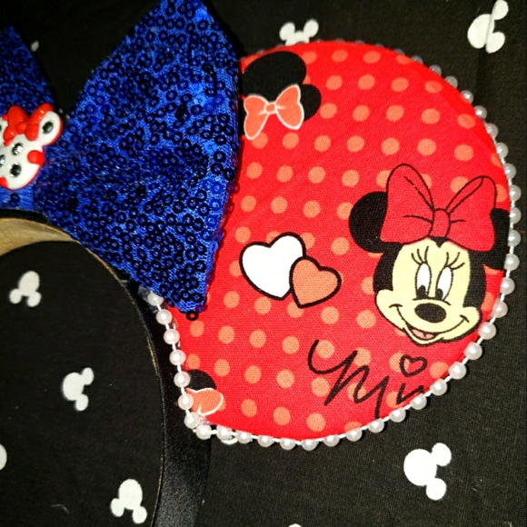 Minnie Mouse Disney Style Ears - Picture 3 of 4
